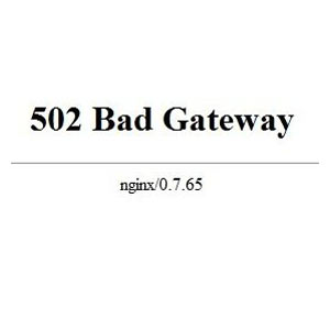 502 errors lead to bad conversion